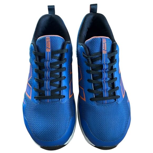 New Balance Evolve Industrial Alloy Toe Safety Shoes Men’s 8.5 AT EH Blue Orange - Picture 2 of 9